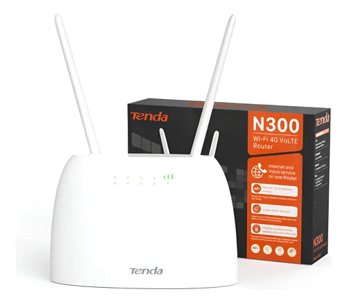 Tenda N300 4g06 Para Operadores Etb Y Wom Con Lte.