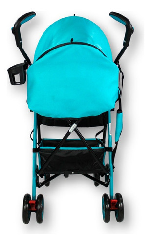 Carriola De Bastón Ligera, Animalitos, Noni 666 F Azul Negro