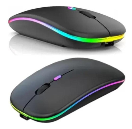 Mouse Sem Fio Recarregável Com Design Compacto, Conexão Usb