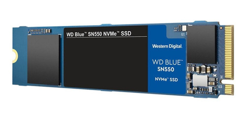 Disco sólido interno Western Digital WDS250G2B0C 250GB azul