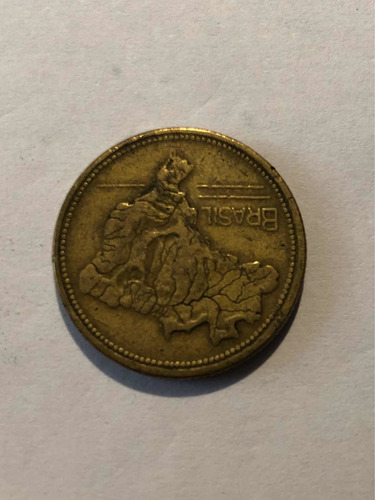 Moeda 1 Cruzeiro 1943 Anômala Verso Invertido Leia Descrição (Usado)