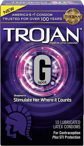Imagen 1 de 2 de Preservativos Trojan 10 Unidades