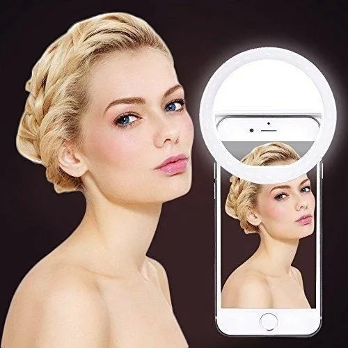 Imagen 4 de 10 de Aro Luz Led Selfie Celular Tablet Linterna Anillo Maquillaje