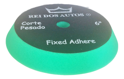 Boina Espuma Rei Dos Autos Fixed Adhere Corte Pesado Verde 6