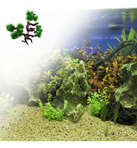 Planta Decorativa Para Acuario, Pecera Vívida, Pequeño