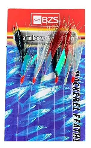 Sabiki Tubertini 10 Confezioni Di Piume Per Pesca Sabiki - Esche Sabiki Tubertini 10 Confezioni Di Piume Per Pesca Sabiki - Esche