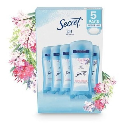 Secret Desodorant Americano X5 - g a $271