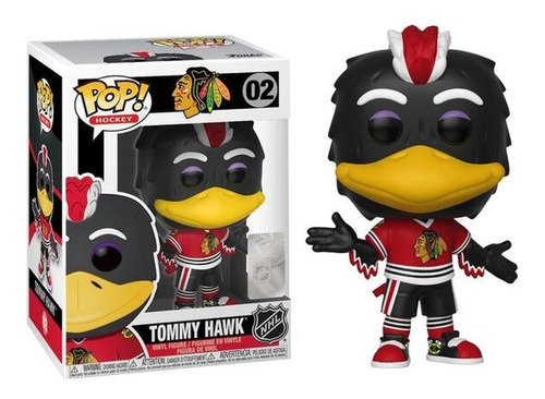 Funko Pop Nhl Chicago Blackhawks Tommy Hawk Mascot