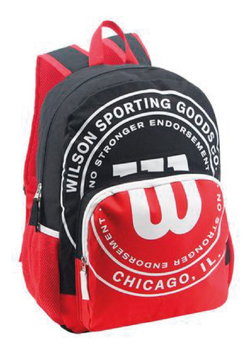 Mochila Wilson Name Original - Portanotebook Escolar Deporte