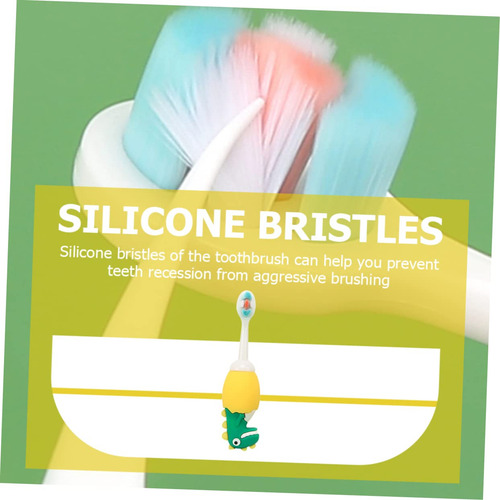 Cepillo De Dientes De Silicona Suave - 1 Pieza, Ideal Para