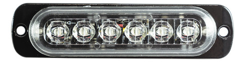 Baliza Led 6 Watts Policia Moto Patrullero Nl-231-6b Azul