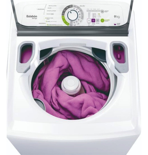 Lavarropas Automático Eslabón De Lujo Ewh09a Blanco 9kg 220v
