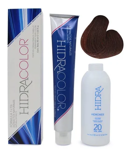 comprar Tinte Para Cabello Hidracolor Naturales 90 Ml + Peróxido Tono 7.52 rubio caoba nacarado