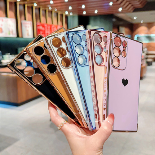 Case Funda Silicona Rudo Uso Niñas Mujer For Samsung 2pcs