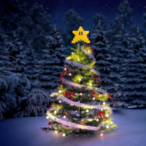 Estrella Para Arbol De Navidad,decoración Para Árbol 3d Diy