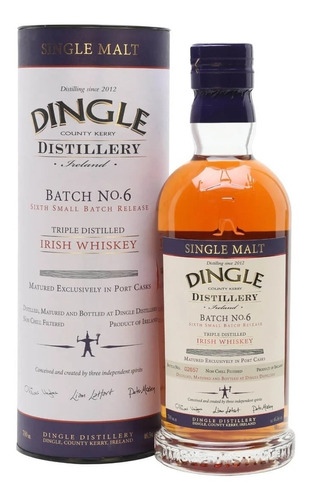 Whisky Dingle Batch Nro 6 Irish Single Malt 700ml En Estuche