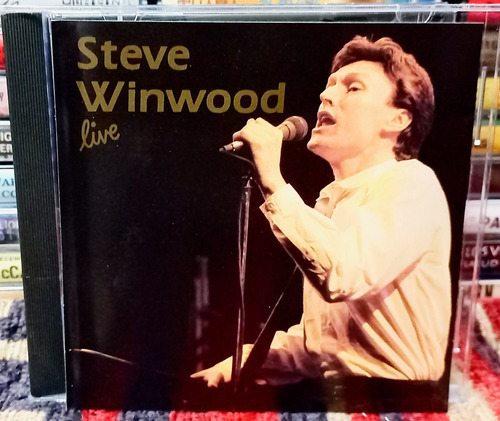 Steve Winwood Cd Live U.s.a '89 Importado Igual A Nuev 