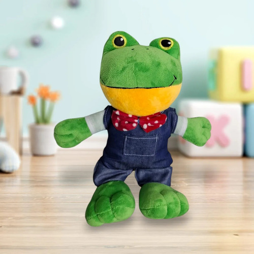 Brinquedo De PelĂșcia Moderno Rana Rene De Excelente Qualidad