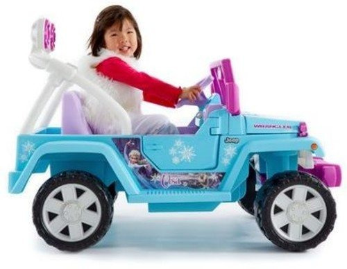 Ruedas Eléctricas Disney Frozen Jeep Wrangler