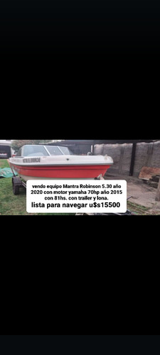 Robinson Mantra Con Motor 70hp 4t