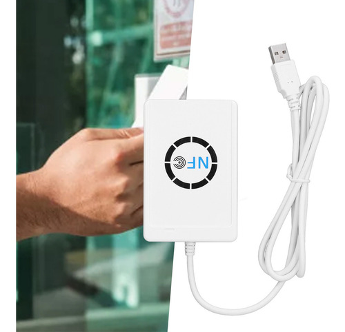 Lector De Tarjetas Ic Inteligente Nfc Usb, Grabador, Copiado