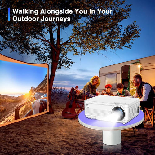 Proyector Bluetooth De Yleegs Mini Proyector 1080p Proyector