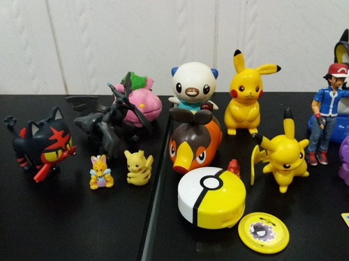 Kit Com 19 Brinquedos Pokemon Originais
