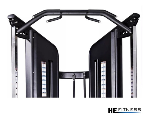 Estacion Crossover En V, Peso Integrado Para Gimnasio / Gym