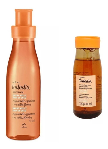 Combo Natura Tododia Body Splash Y Jabón Liquido Regalo