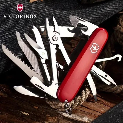 Navaja Suiza Victorinox Handyman + Makita Multitool Rojo