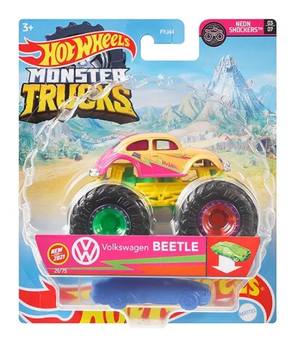 Carrinho Hot Wheels Monster Trucks 1:64 - Volkswagen Beetle