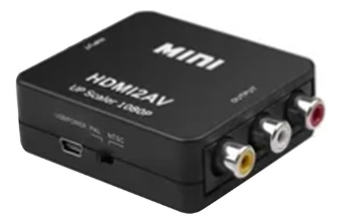 Convertidor De Interfaz Multimedia Mini Av A Hd Micro Hd A A