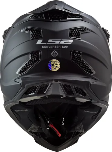 Capacete Ls2 Mx700 Subverter Evo Monocolor Preto Fosco Capacete Ls2 Mx700 Subverter Evo Monocolor Preto Fosco
