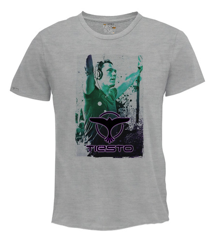 Camiseta Hombre Estampada Dj Tiesto Electro House Irk2