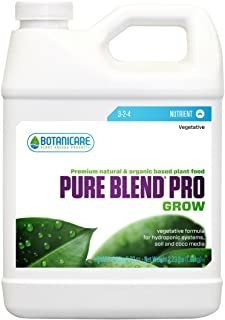 Botanicare Pure Blend Pro Grow Formula 3-2 4 Pure Blend Pro 
