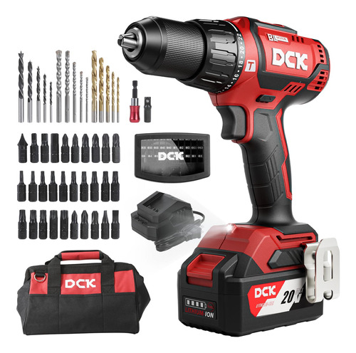 Dck Brushless Hammer Drill, 20v Max Hammer Drill Cordless, 5