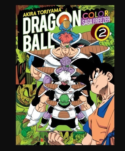 Manga Dragon Ball Color Saga Freezer Tomo 02 - Argentina