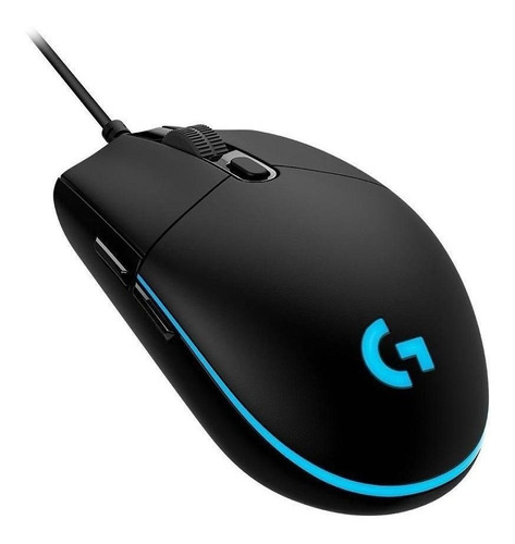 Mouse gamer de juego Logitech  Pro Series G Pro Hero 16K negro