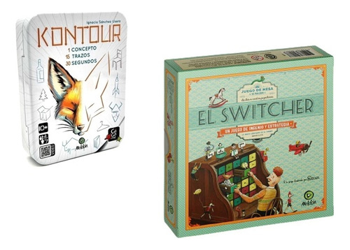 Combo Juego De Mesa El Switcher + Kontour De Maldon M4e