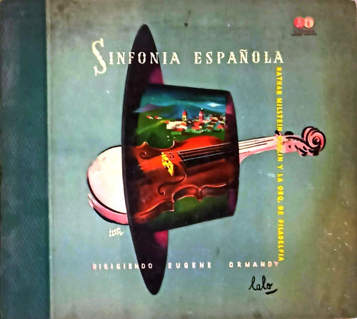 Antiguo Album 3 Discos Pasta - Sinfonia Española - Lalo