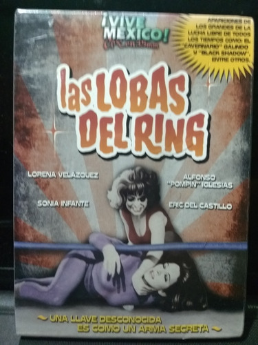 Dvd Las Lobas Del Ring 1a. Edición C/ Sleepcover Luchas