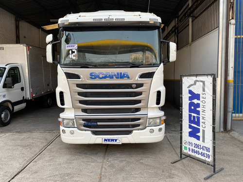 Imagem 2 de 15 de Caminhão Scania R 440 6x2 2012 Un.dono Revisado