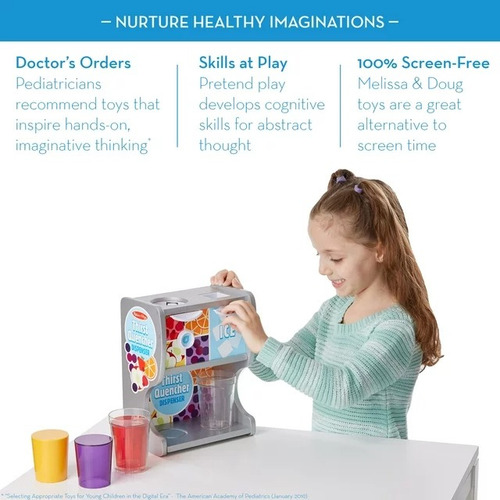 Melissa & Doug Dispensador De Bebidas De Madera