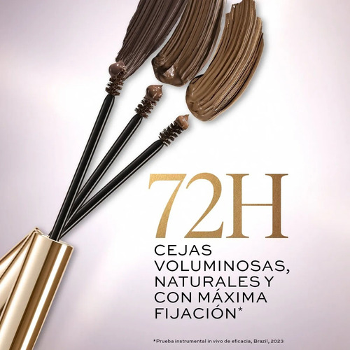 Lbel Brow Gel Intenso Gel Para Cejas Efecto Voluminizador Chocolat Obscure