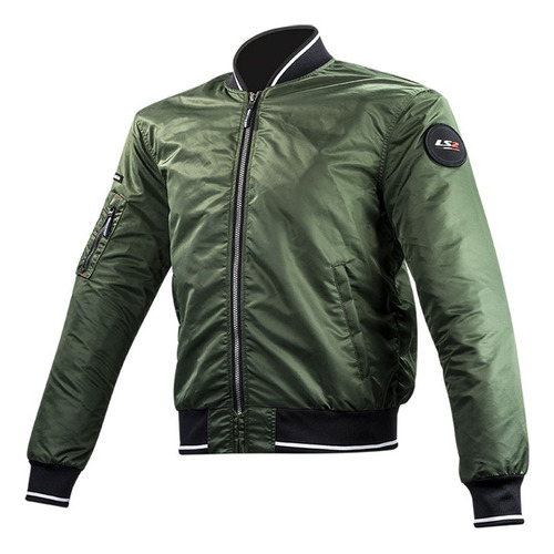 Chaqueta De Protección Ls2 Brighton Man Verde