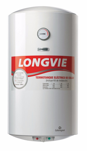 Termotanque Electrico Longvie Te60f 60l. De Colgar