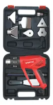Comprar Pistola De Calor Aire Caliente Westul 2000w con selector de dos velocidades para regular temperatura y caudal de aire + Maletin y Accs