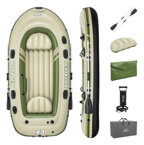 Bote Gomon Inflable Bestway Hydro Force Voyager X3 Raft Set
