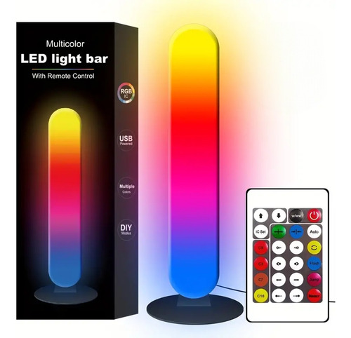 Barra De Luz Led Rgb Control Remoto Y App Audioritmica 