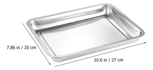 Utensilios Para Hornear De Acero Inoxidable, 3 Piezas